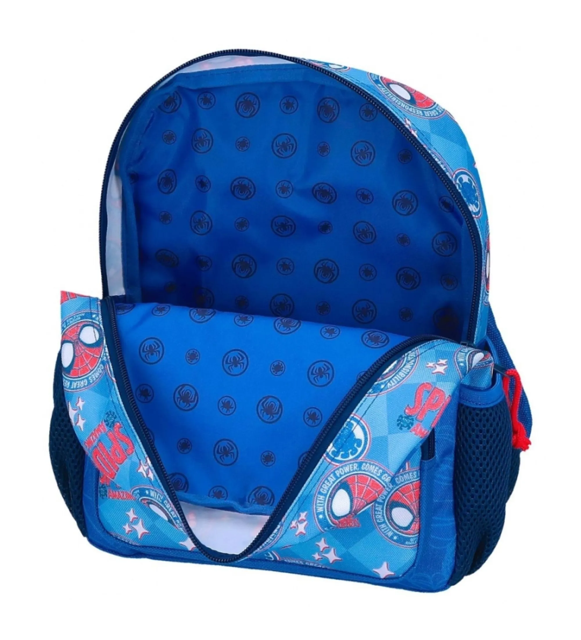 Mochila Spidey Power of 3 28 cm con carro marino