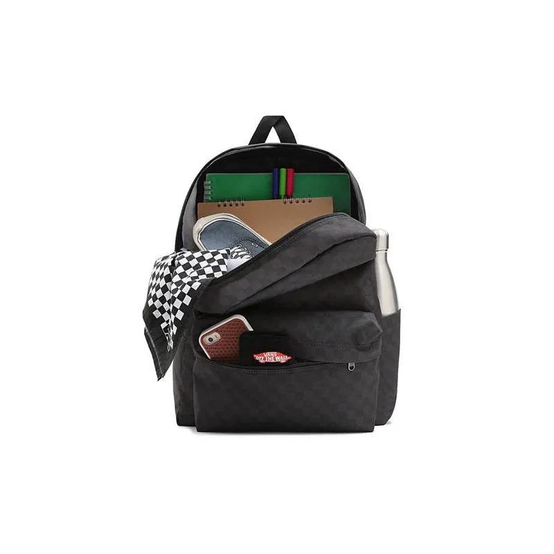 Mochila Vans Old Skool Check (negro)