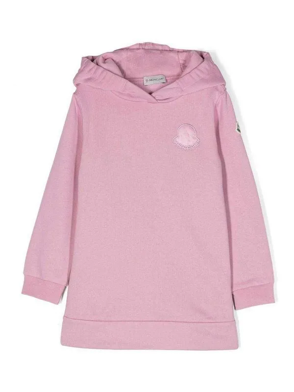 Moncler Vestido Midi - Rosado