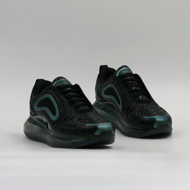 Nike Air Max 720 Throwback Future (GS) Juvenil Black Green Metallic Zapatillas Nio Casual