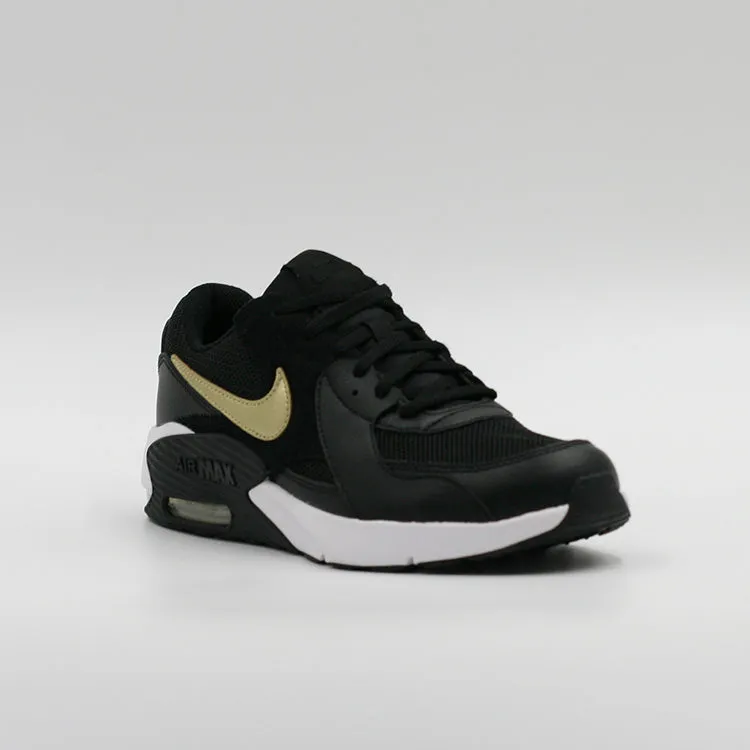 Nike Air Max Excee Black White Metallic Gold Zapatillas Hombre/Mujer Casual