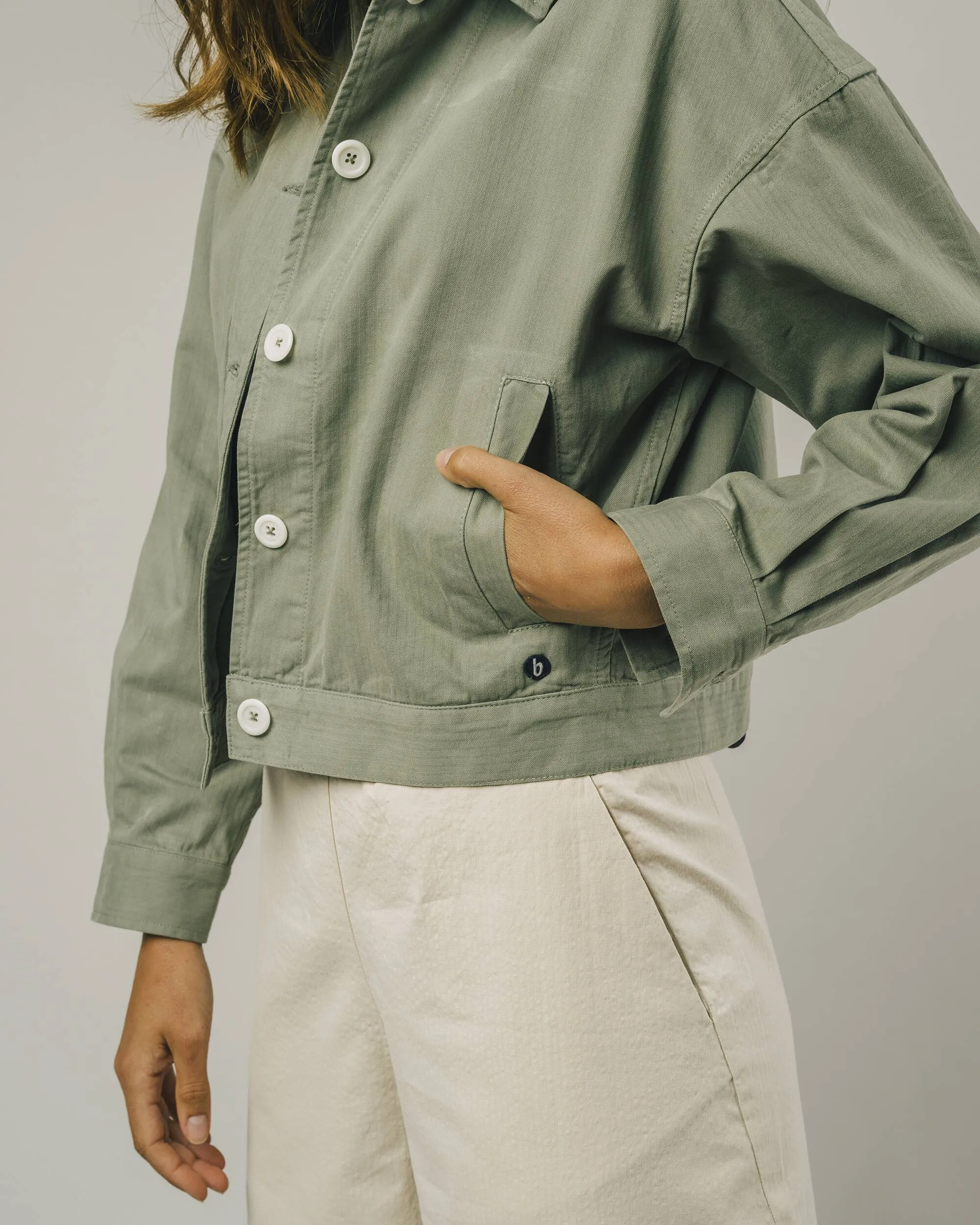 Oversize Jacket Olive