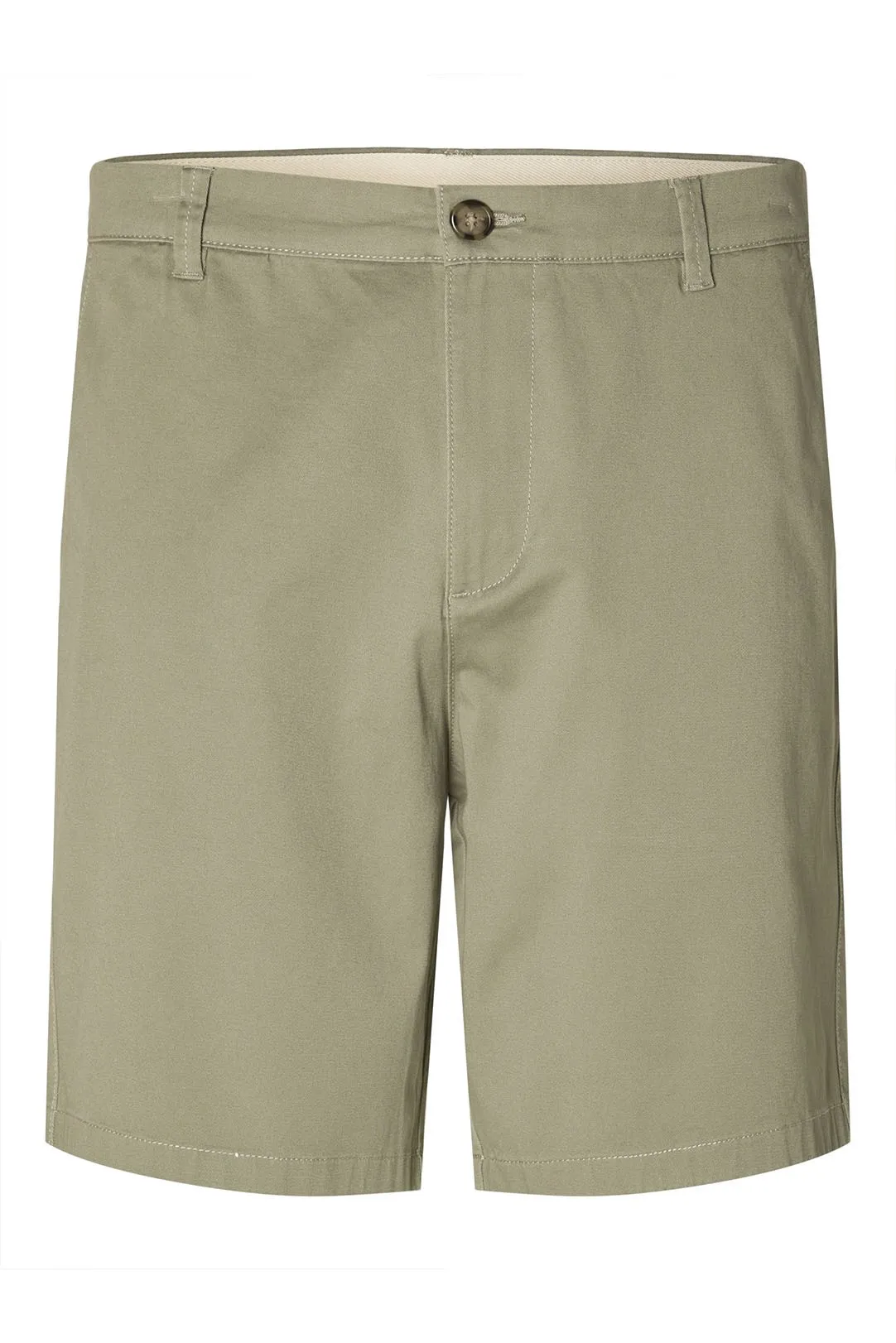 PANTALON CHINO CORTO SLHREGULA VERDE OLIVA