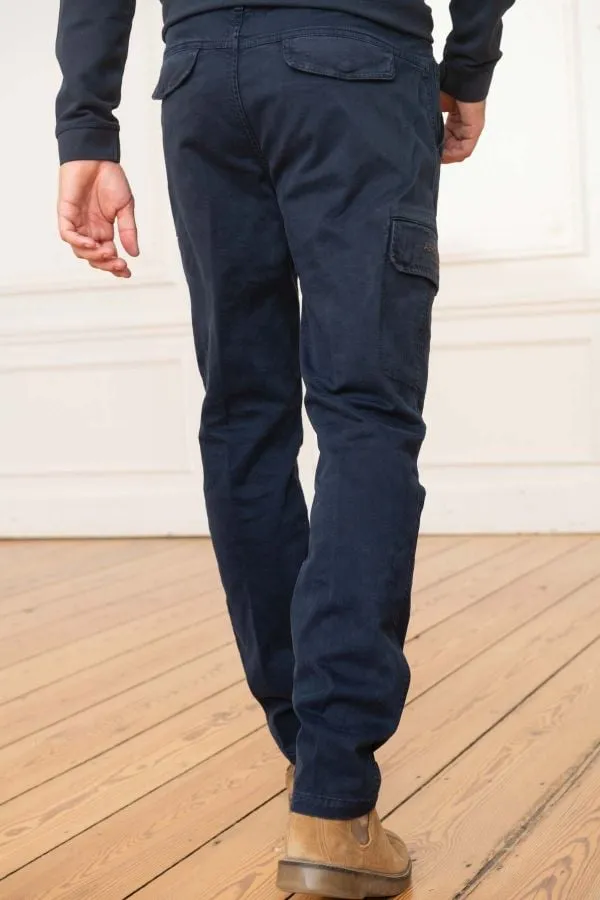 Pantalon Hombre Aeronautica Militare Pa1561Ct3001 Dark Blue