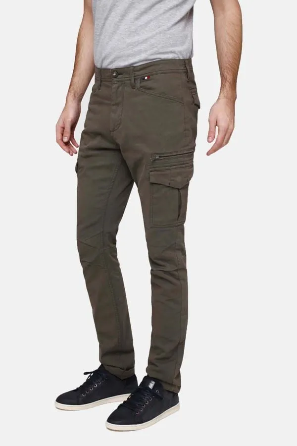 Pantalon Hombre Patrouille De France Largo Mahevan Olive Night