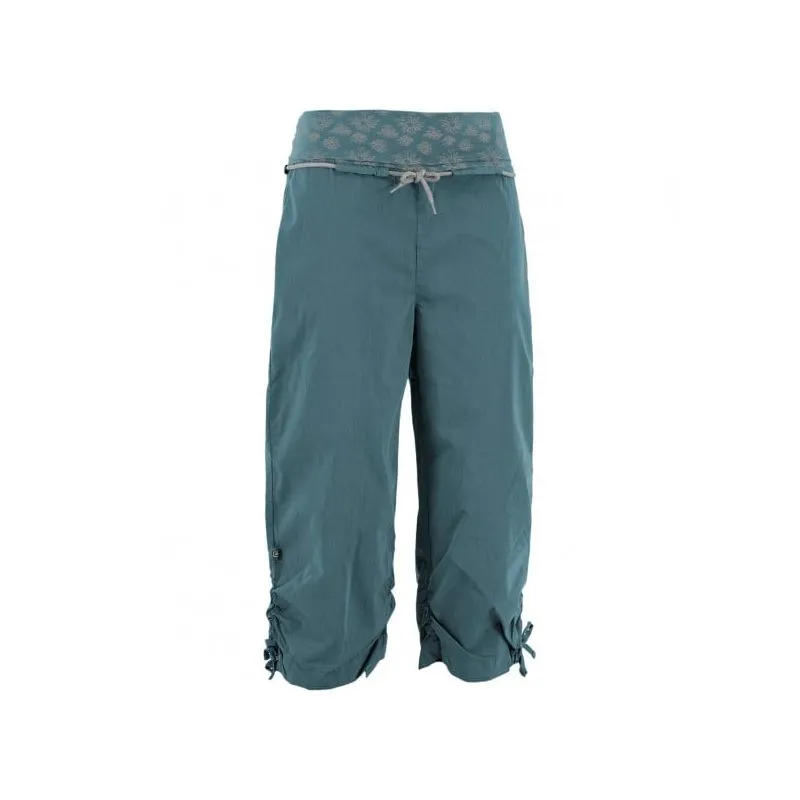 Pantalones cortos de escalada para mujer E9 N CLEO2 (GREENAPPLE)