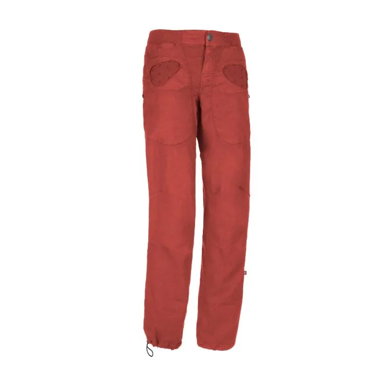 Pantalones de escalada para mujer E9 ONDA FLAX (PAPRIKA)