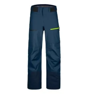 Pantalones de esquí para hombre Ortovox 3L Ravine Shell Pants M (deep ocean)