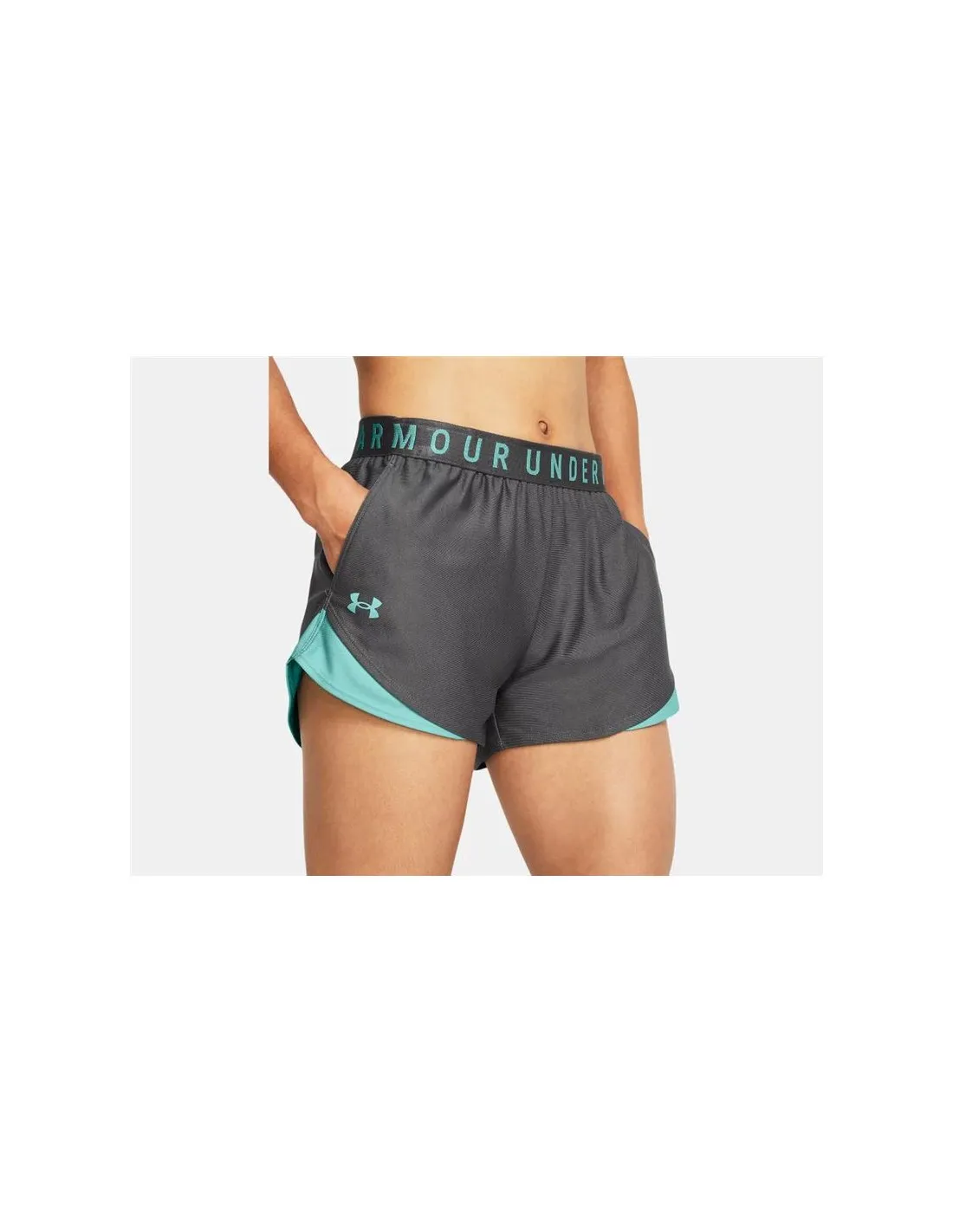 Pantalones de Fitness Under Armour Play Up 3.0 Mujer Gris