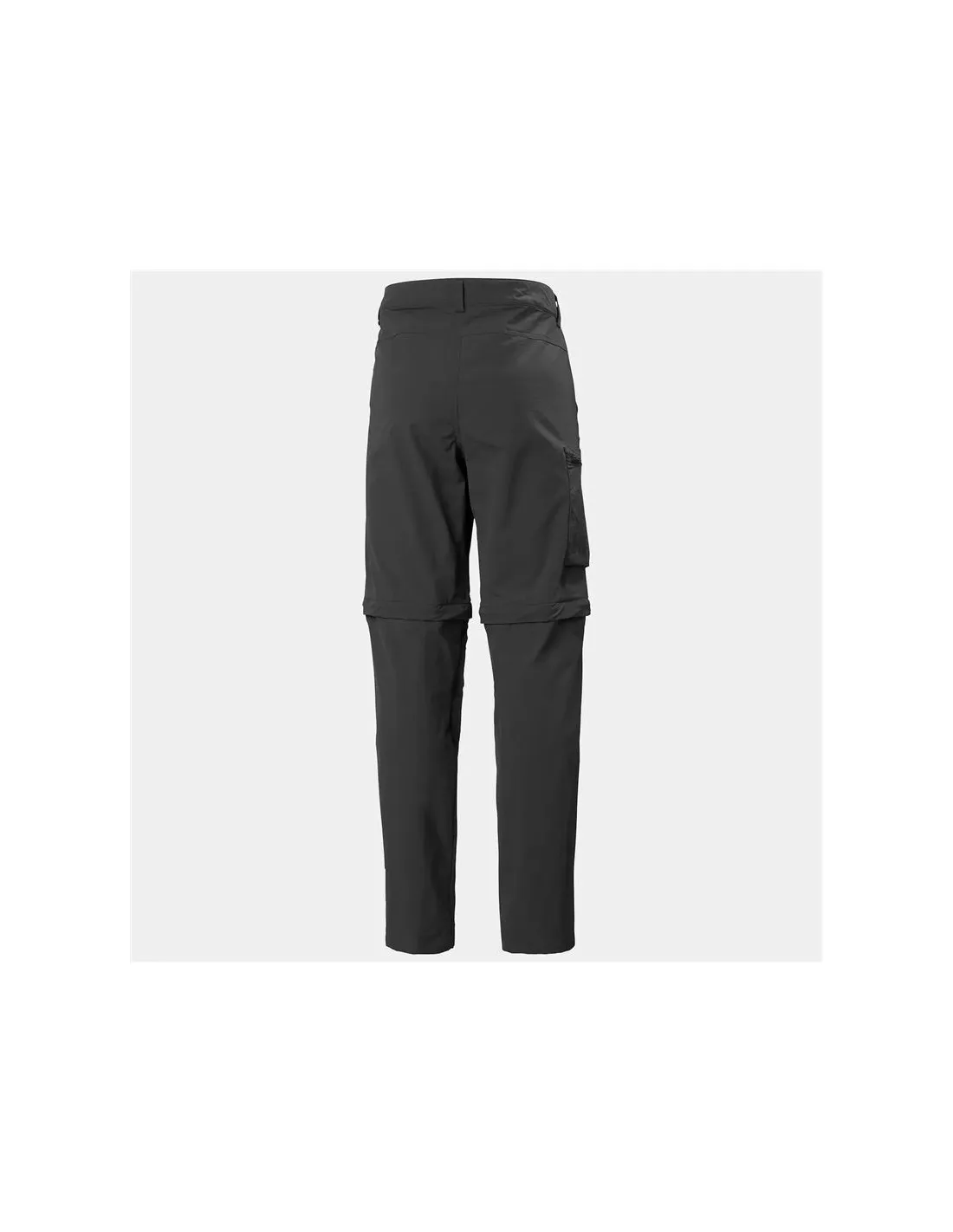 Pantalones de Montaña Helly Hansen Brono Softshell Zip Off Hombre Gris Oscuro