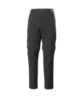 Pantalones de Montaña Helly Hansen Brono Softshell Zip Off Hombre Gris Oscuro