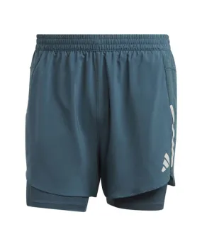 Pantalones de Running adidas D4R Short 2In1 Hombre