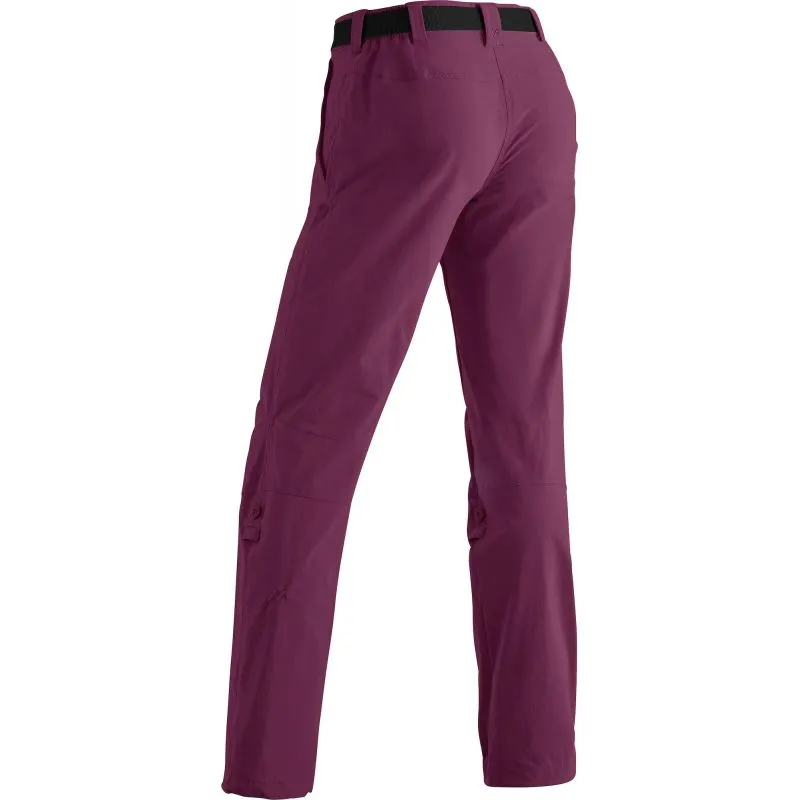 Pantalones de senderismo para mujer MAIER SPORTS Lulaka (vino cereza)