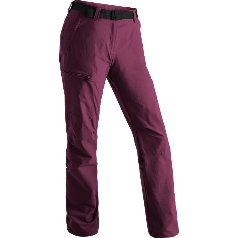 Pantalones de senderismo para mujer MAIER SPORTS Lulaka (vino cereza)