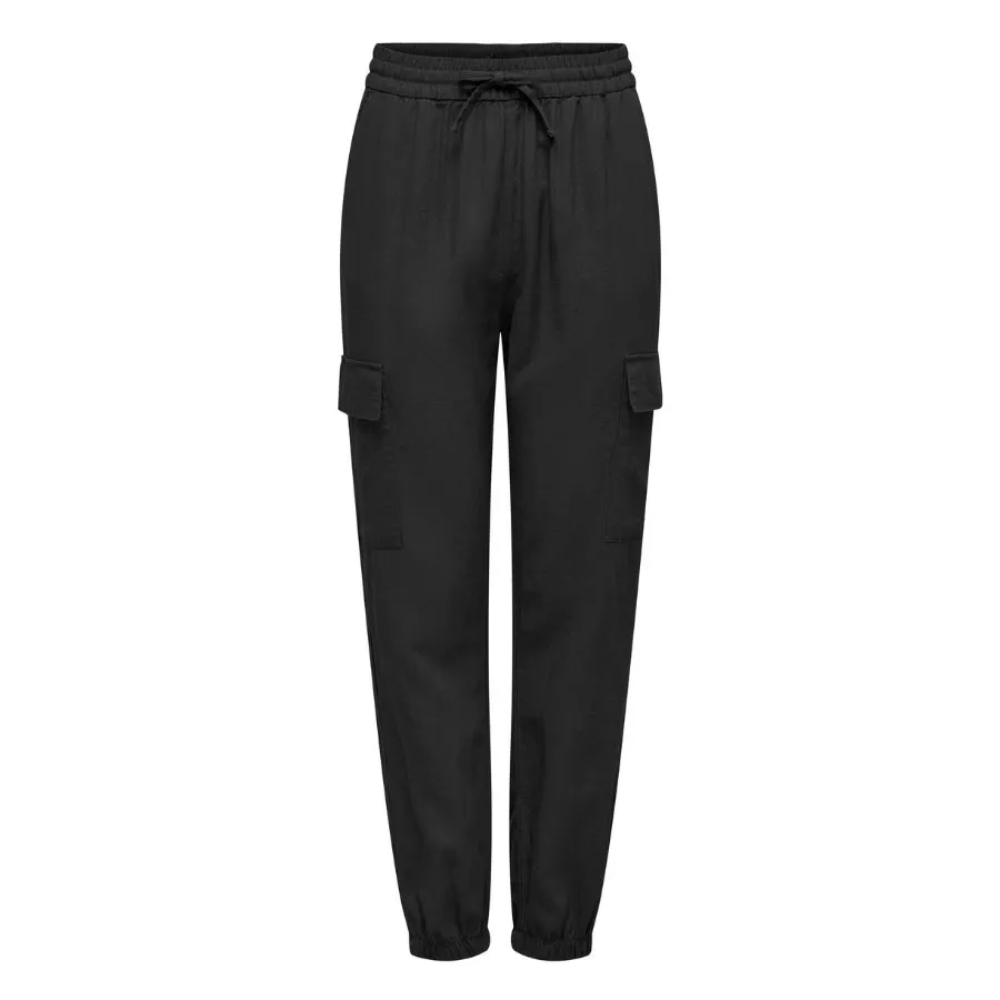  Pantalones largos Only Onlcaro Mw Lin Pull-Up Cargo Pnt Noos