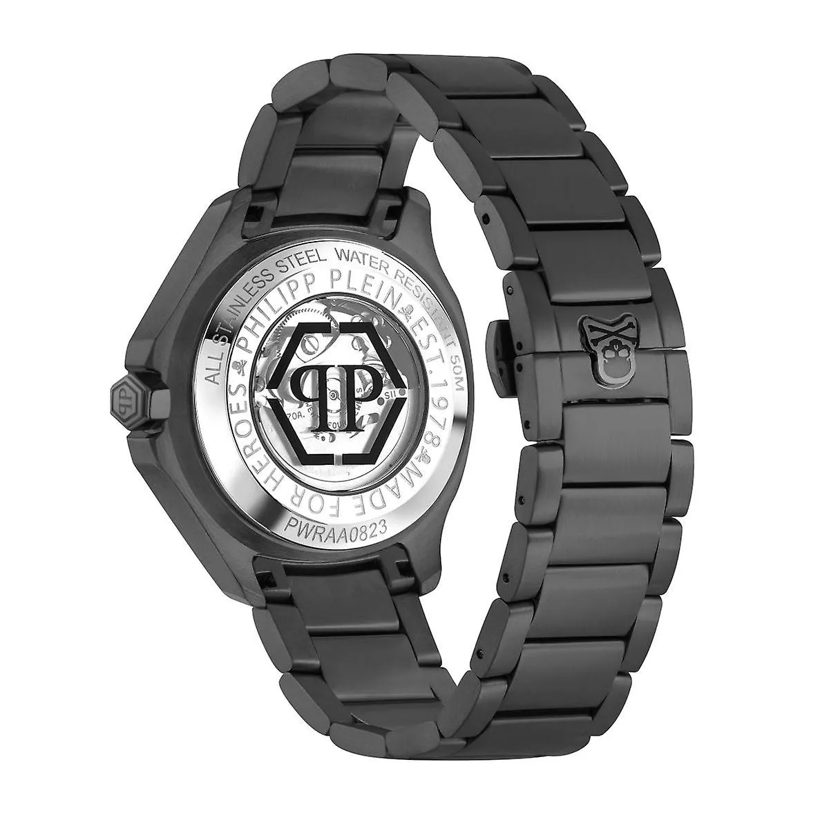 Philipp Plein Reloj para Hombre Automático $KELETON $PECTRE PWRAA0823 acero inoxidable