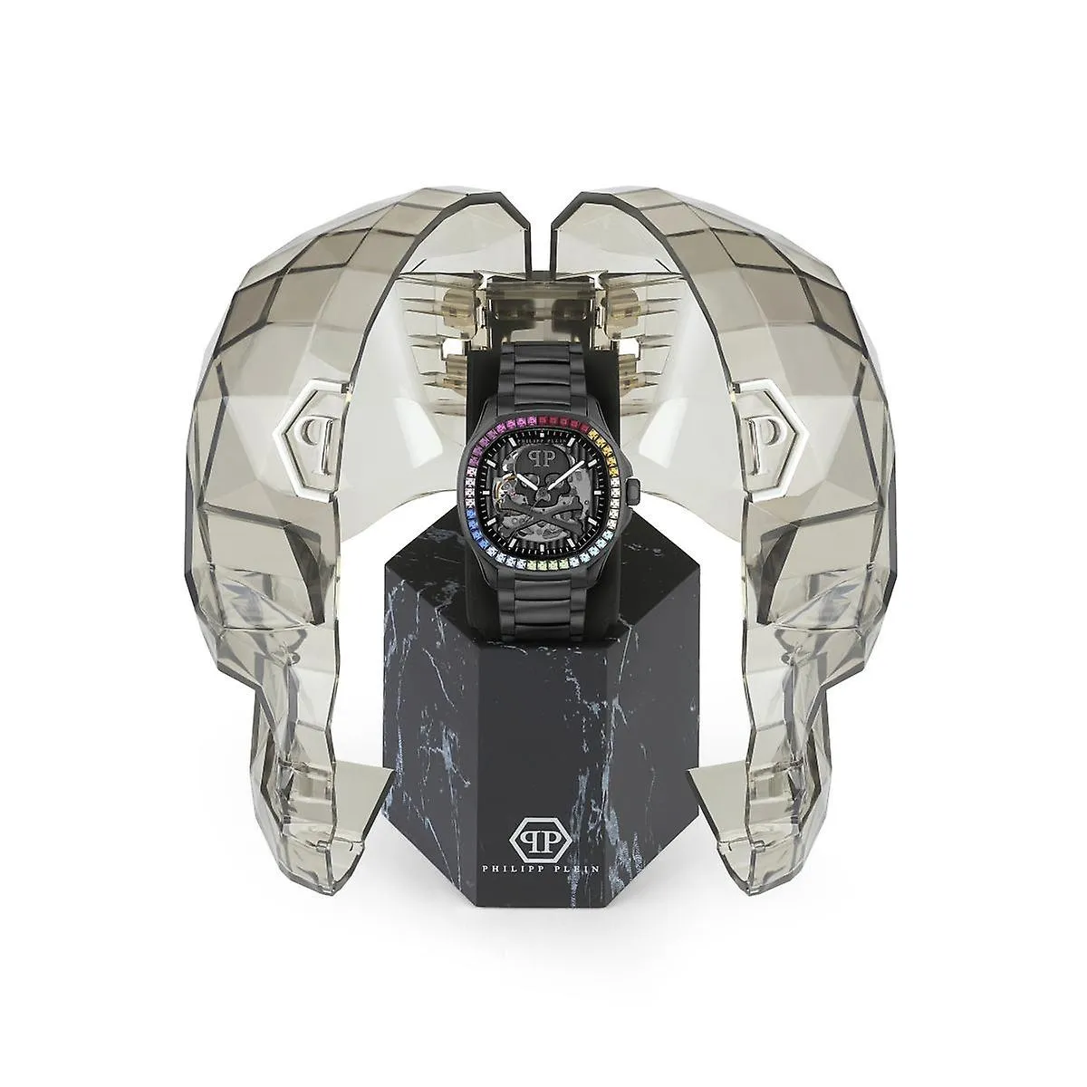 Philipp Plein Reloj para Hombre Automático $KELETON $PECTRE PWRAA0823 acero inoxidable