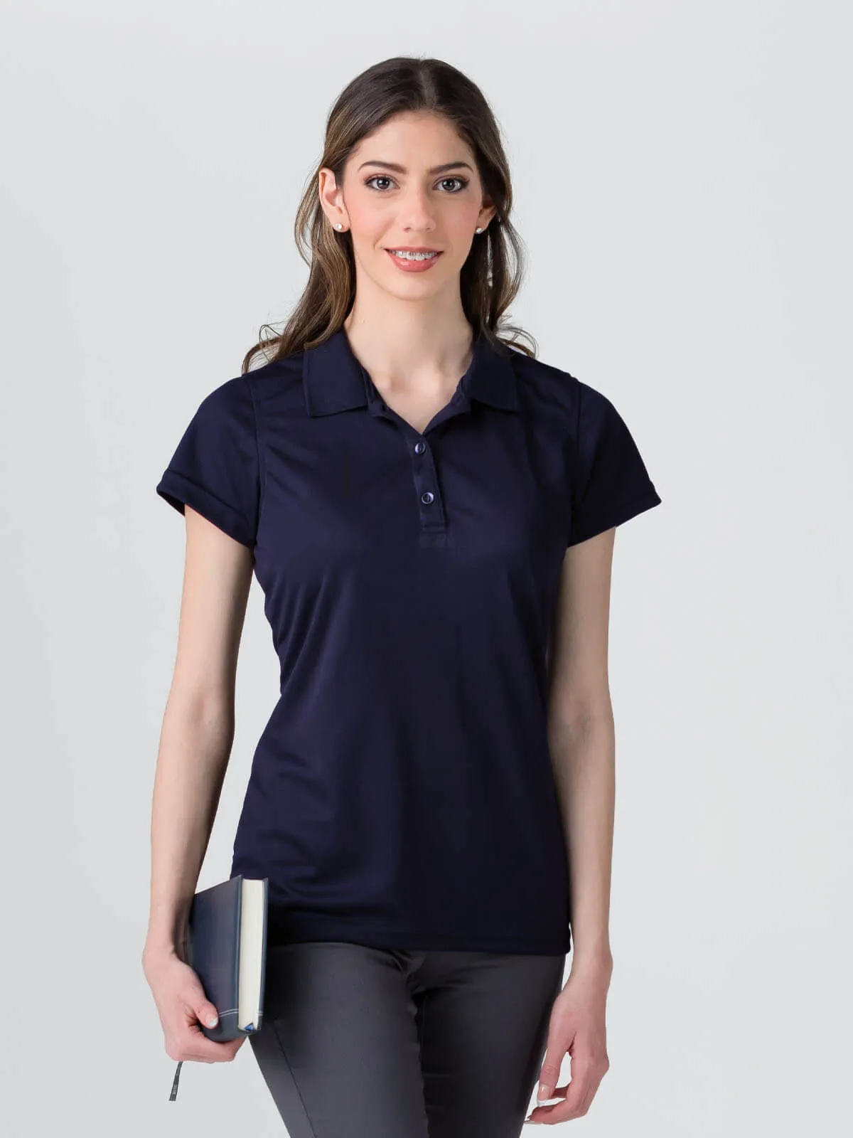 Playera Polo Dry Fit USA Dama