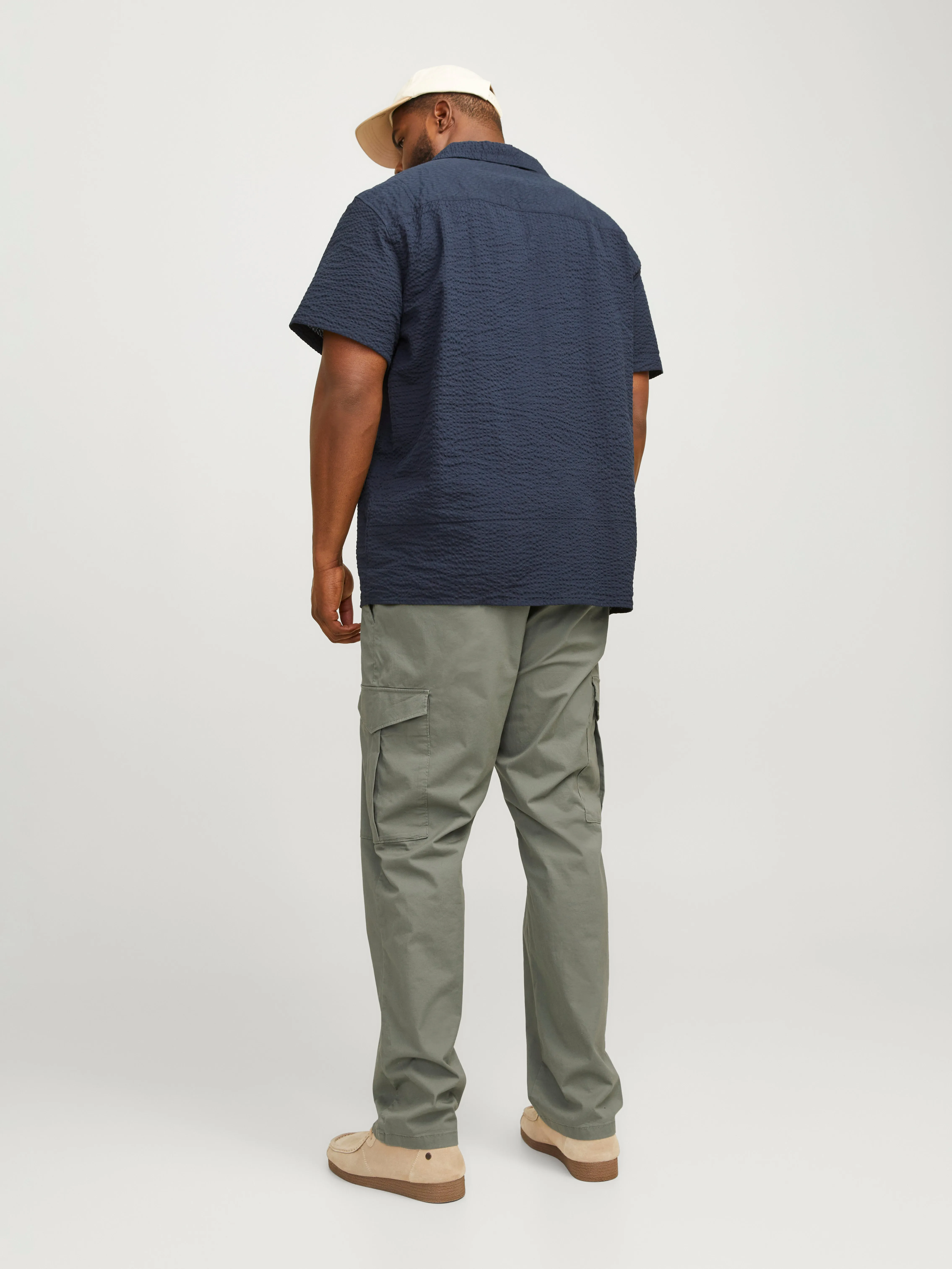 Plus Pantalones cargo Corte cargo | Verde intermedio | Jack & Jones®