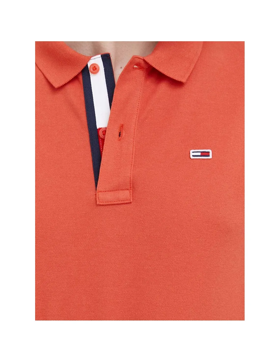 Polo con tapeta distintiva y corte ajustado de Tommy Jeans