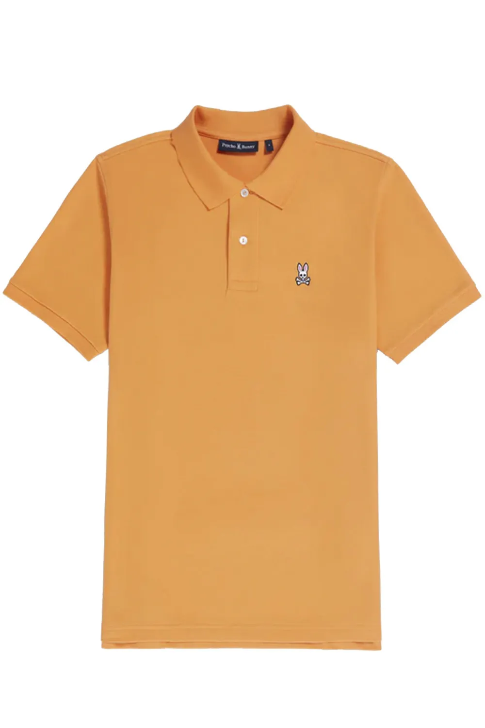 Psycho Bunny Polo Classic Pique Tangerine