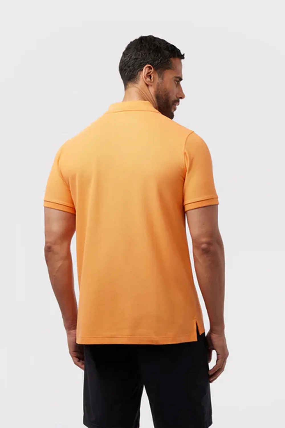 Psycho Bunny Polo Classic Pique Tangerine