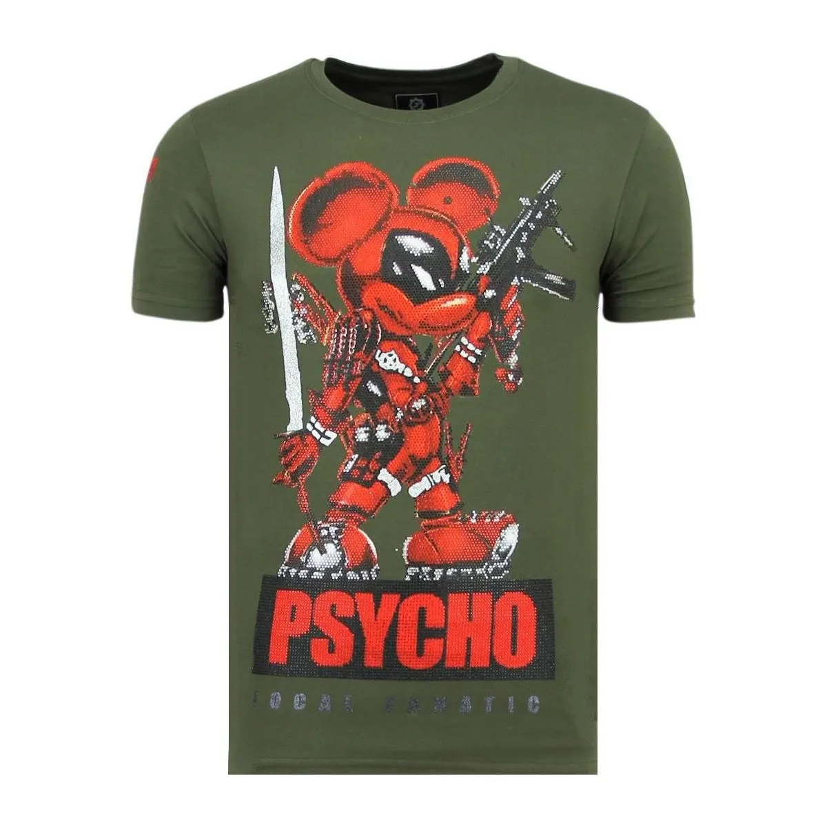 Psycho Mouse Rhinestone Hombre G