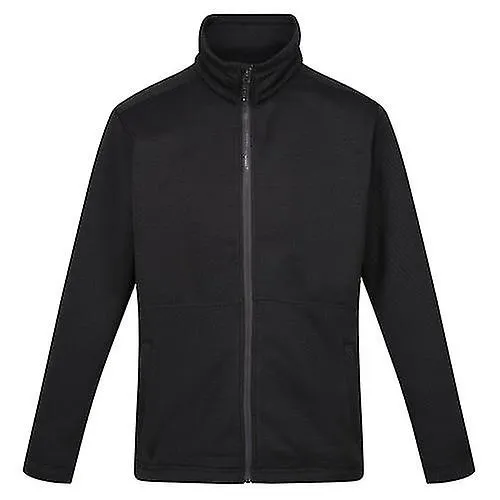 Regatta Mens Edley Diagonal Fleece Full Zip Fleece Jacket