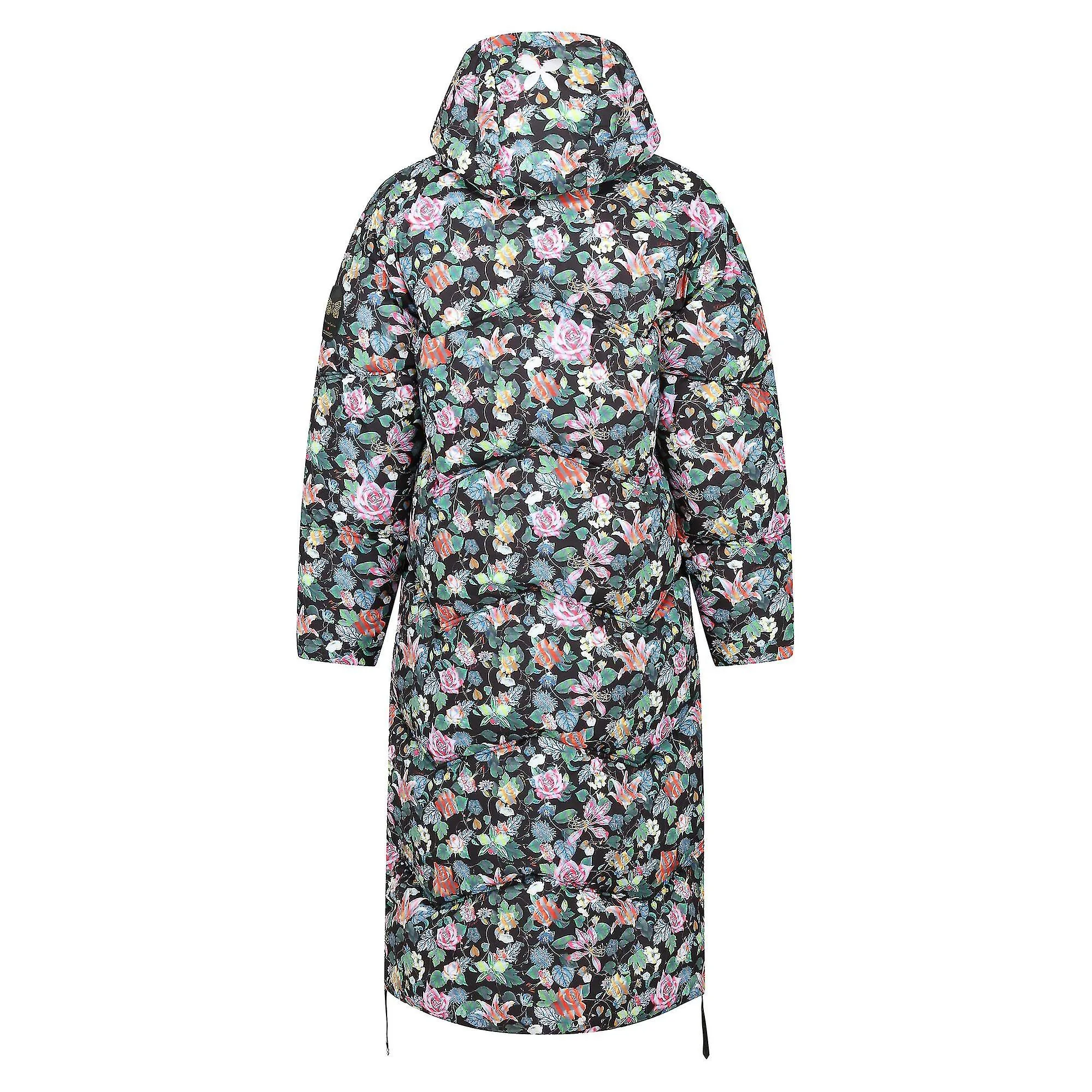 Regatta Womens/Ladies Christian Lacroix Milhaud Floral Longline Padded Jacket