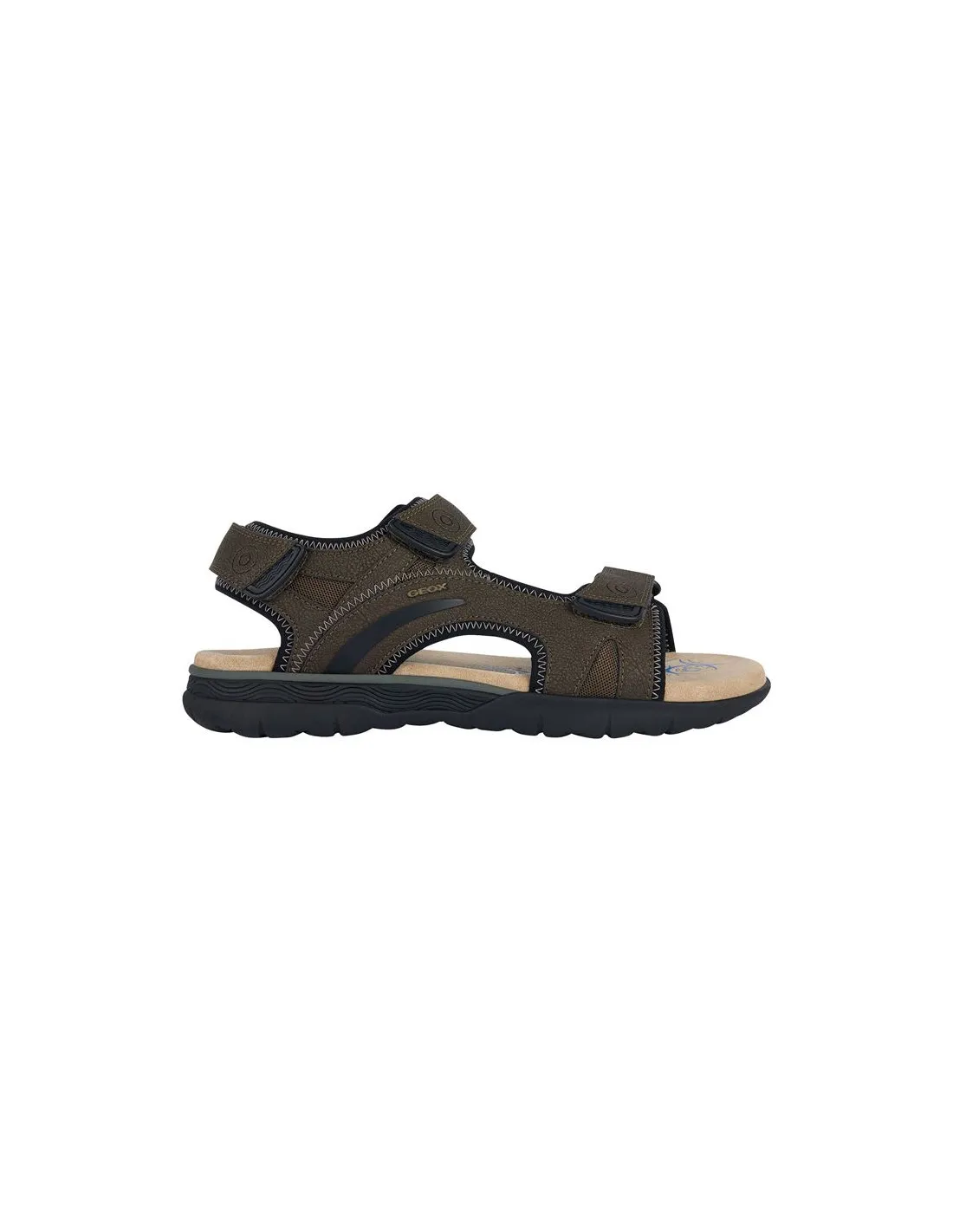 Sandalias Geox Spherica Ec5 Hombre Verde