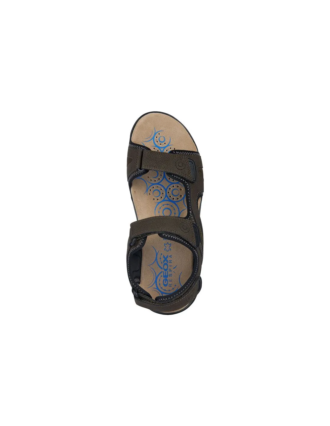 Sandalias Geox Spherica Ec5 Hombre Verde