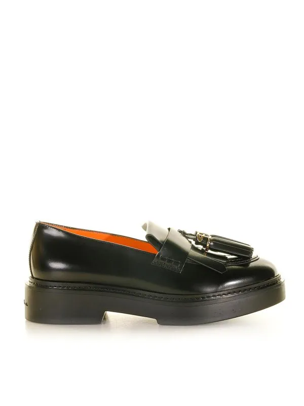 Santoni Mocasines - Negro