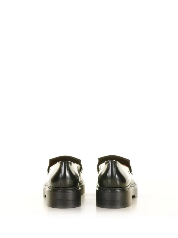 Santoni Mocasines - Negro