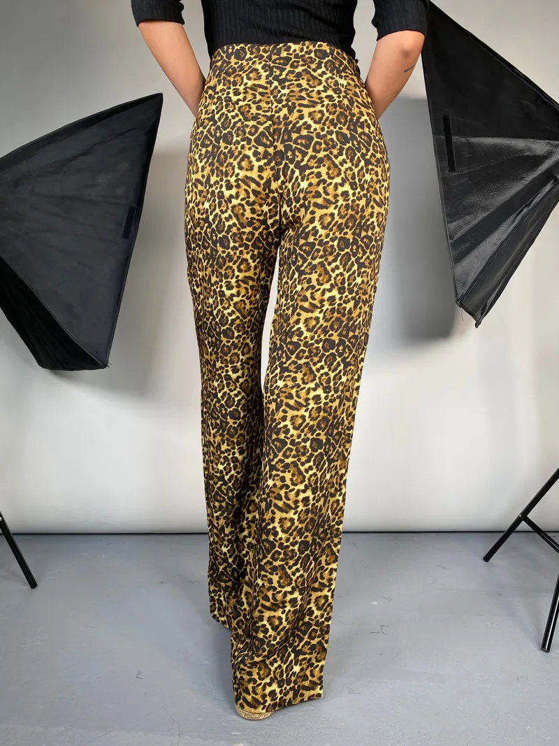 SAVILLE ROW Pantalón Animal Print