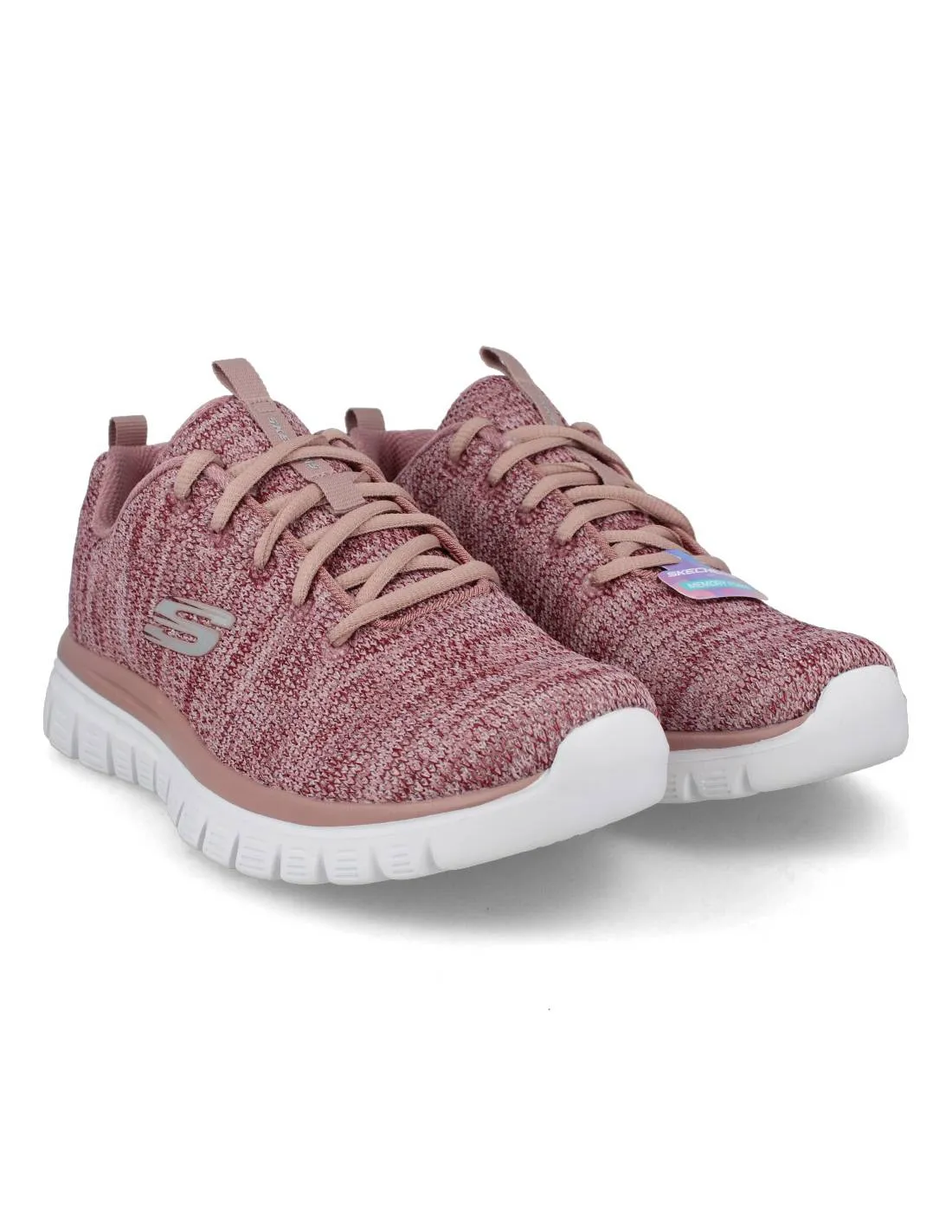 Skechers - Deportivas Graceful Twisted Fortune Rosa