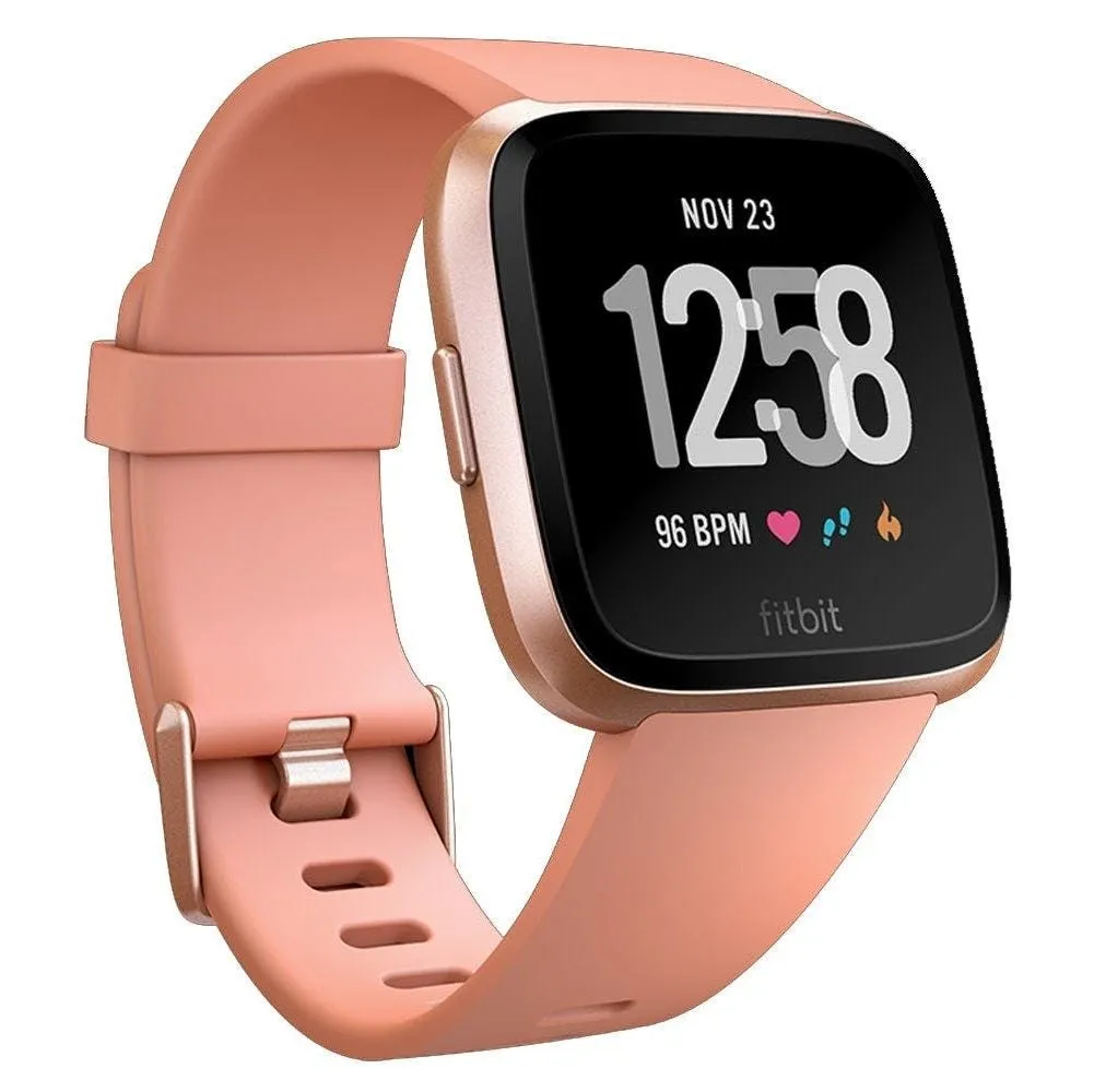 Smartwatch Multisport Fitbit Versa Rosado