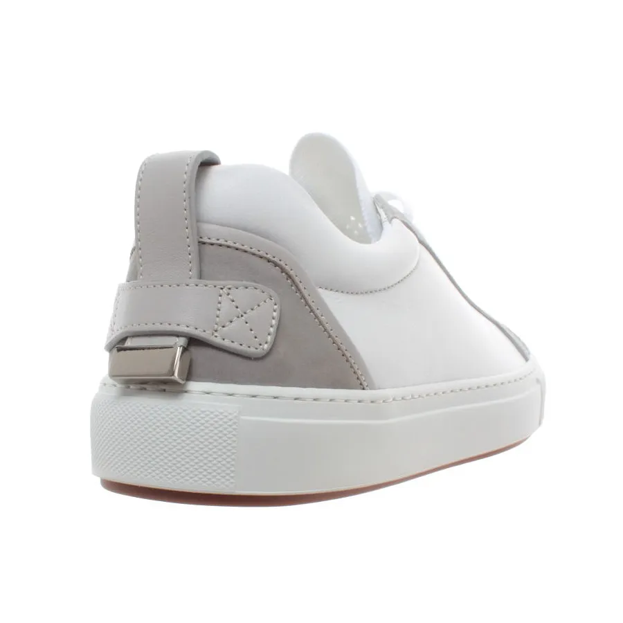 Sneakers Hombre BUSCEMI Lyndon Sport Cuero Blanco