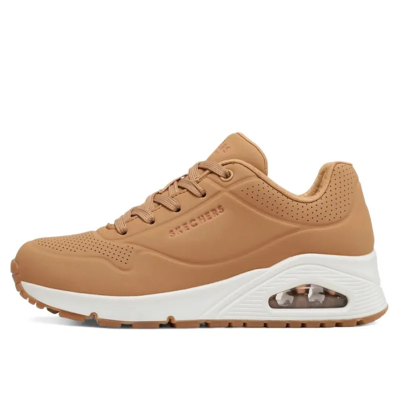 Sneakers Skechers Uno-stand On Air Mujer Cuero