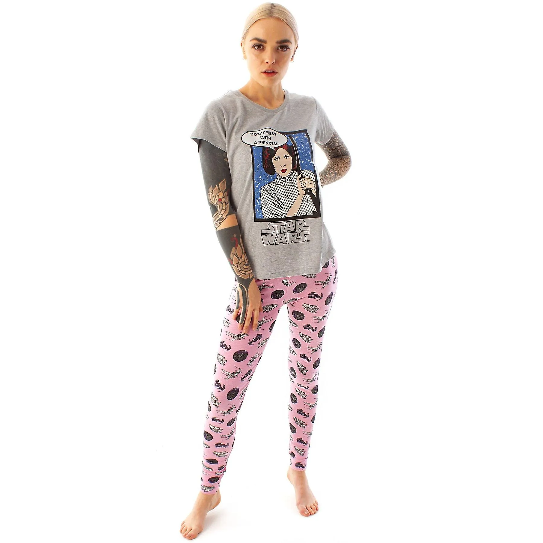 Star Wars Mujer /Dama Princesa Leia Pyjama Set