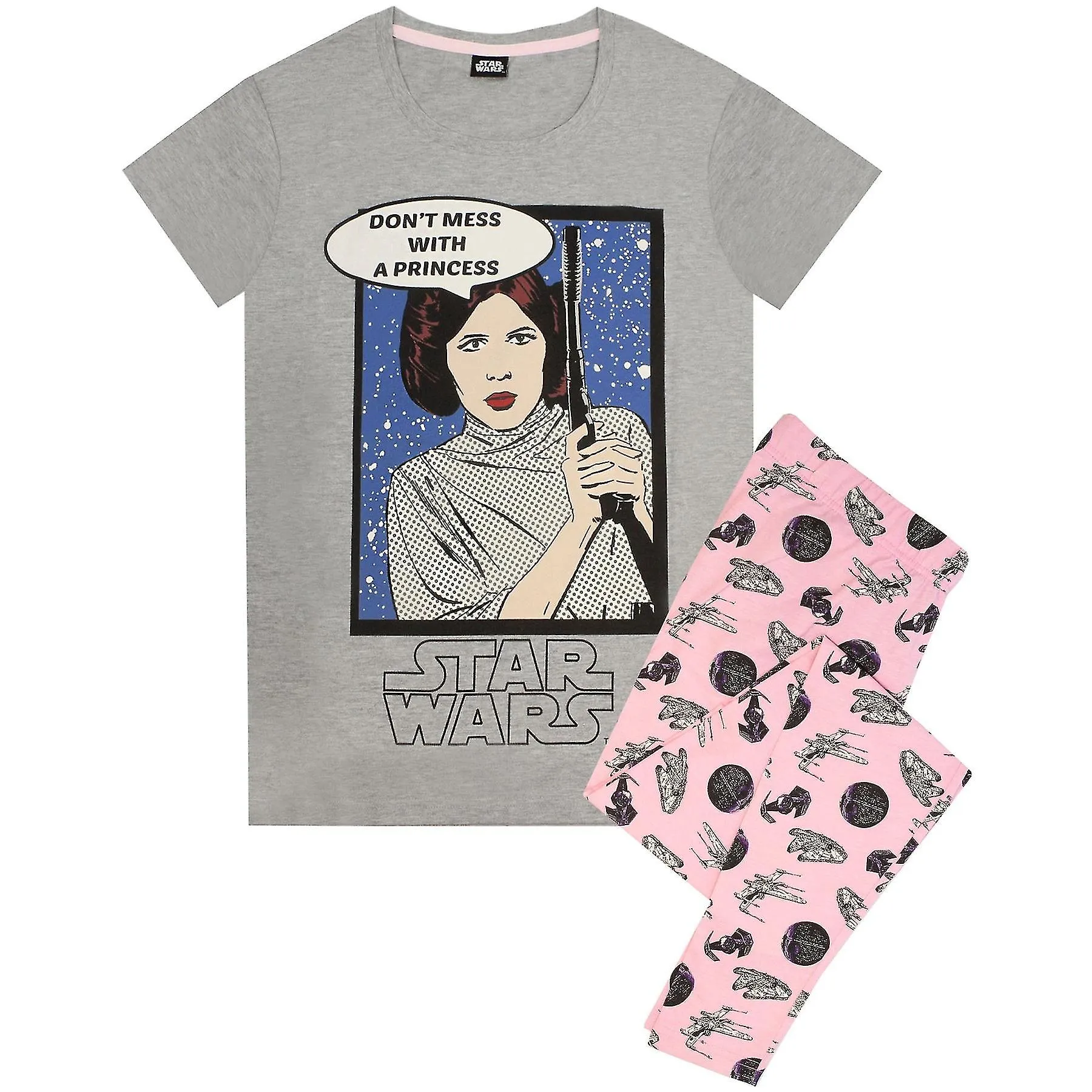 Star Wars Mujer /Dama Princesa Leia Pyjama Set