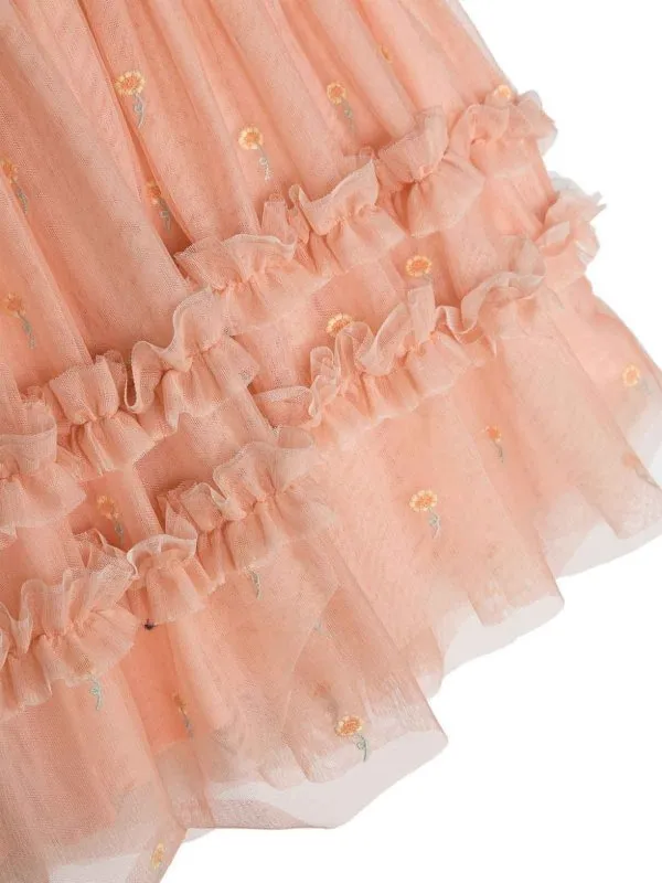 Stella McCartney Kids Vestido Midi - Rosado