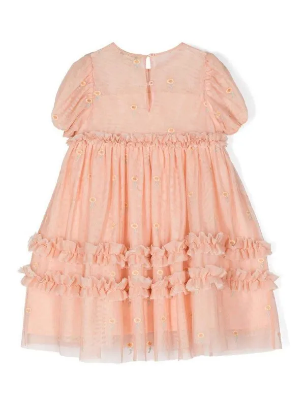 Stella McCartney Kids Vestido Midi - Rosado