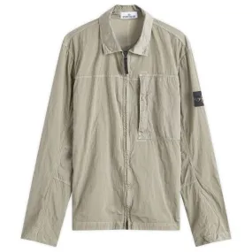 Stone Island Nylon Metal Shirt Jacket Plaster