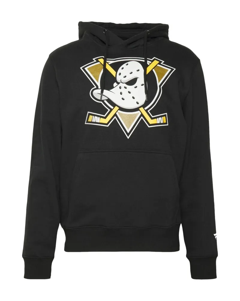 SUDADERA 47 BRAND NEGRA ANAHEIM DUCKS ESSENTIAL HOODY