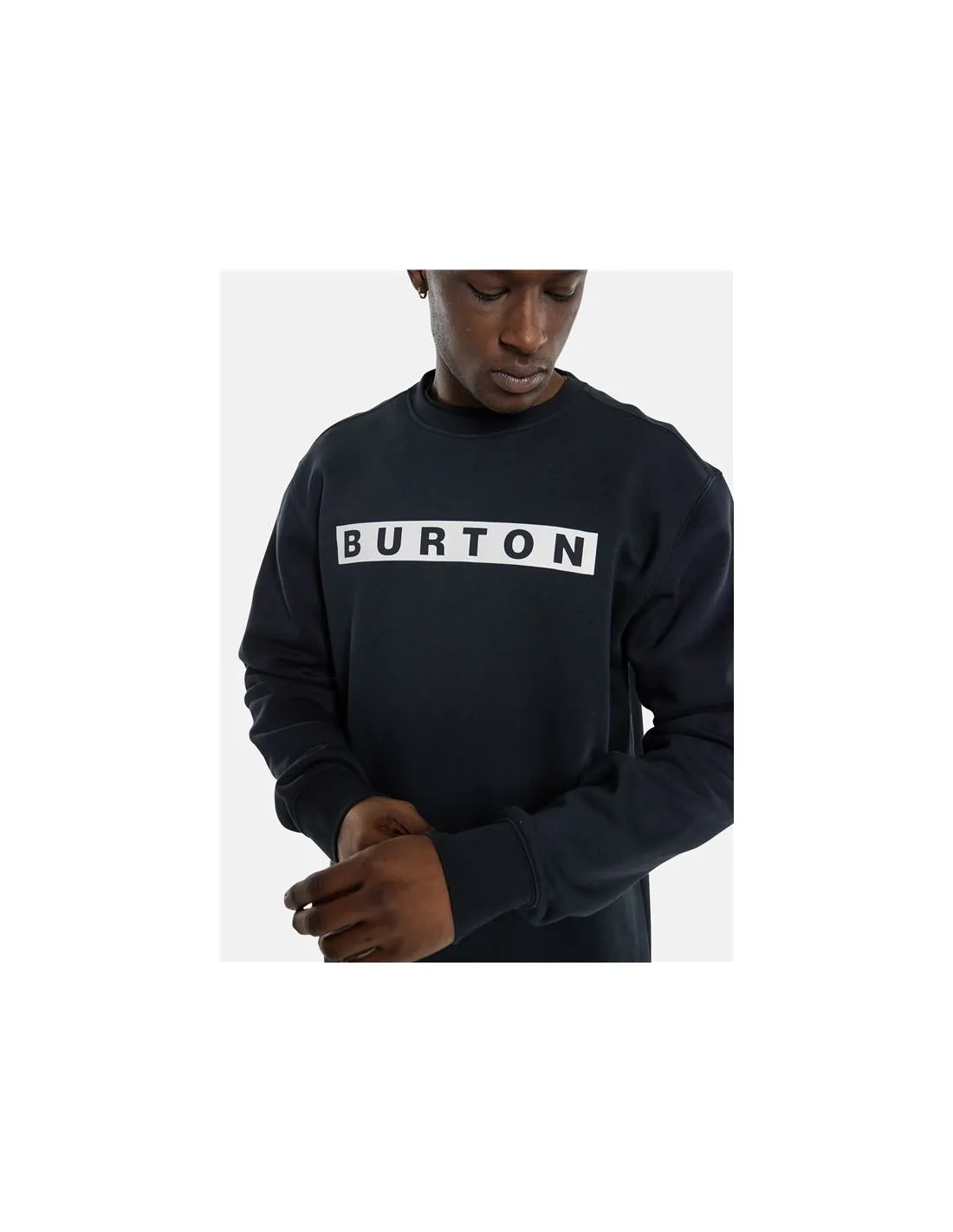 Sudadera Burton Vault Crewneck Negro