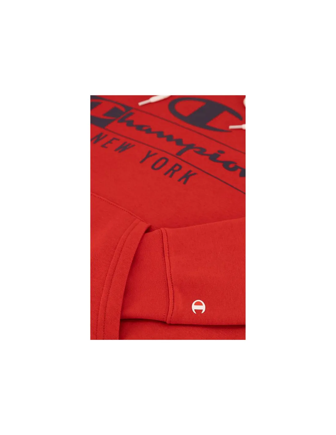 Sudadera Champion Hooded Rojo Hombre