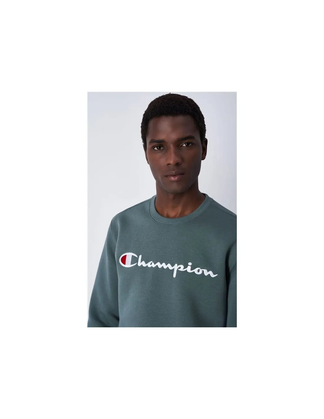 Sudadera Champion Legacy Verde Hombre