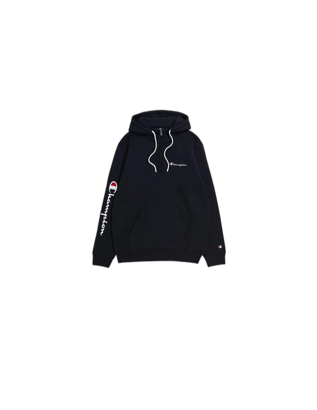 Sudadera Champion Zip Legacy Negro Hombre