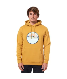 Sudadera con Capucha amarilla Rip Curl Down The Line Hombre