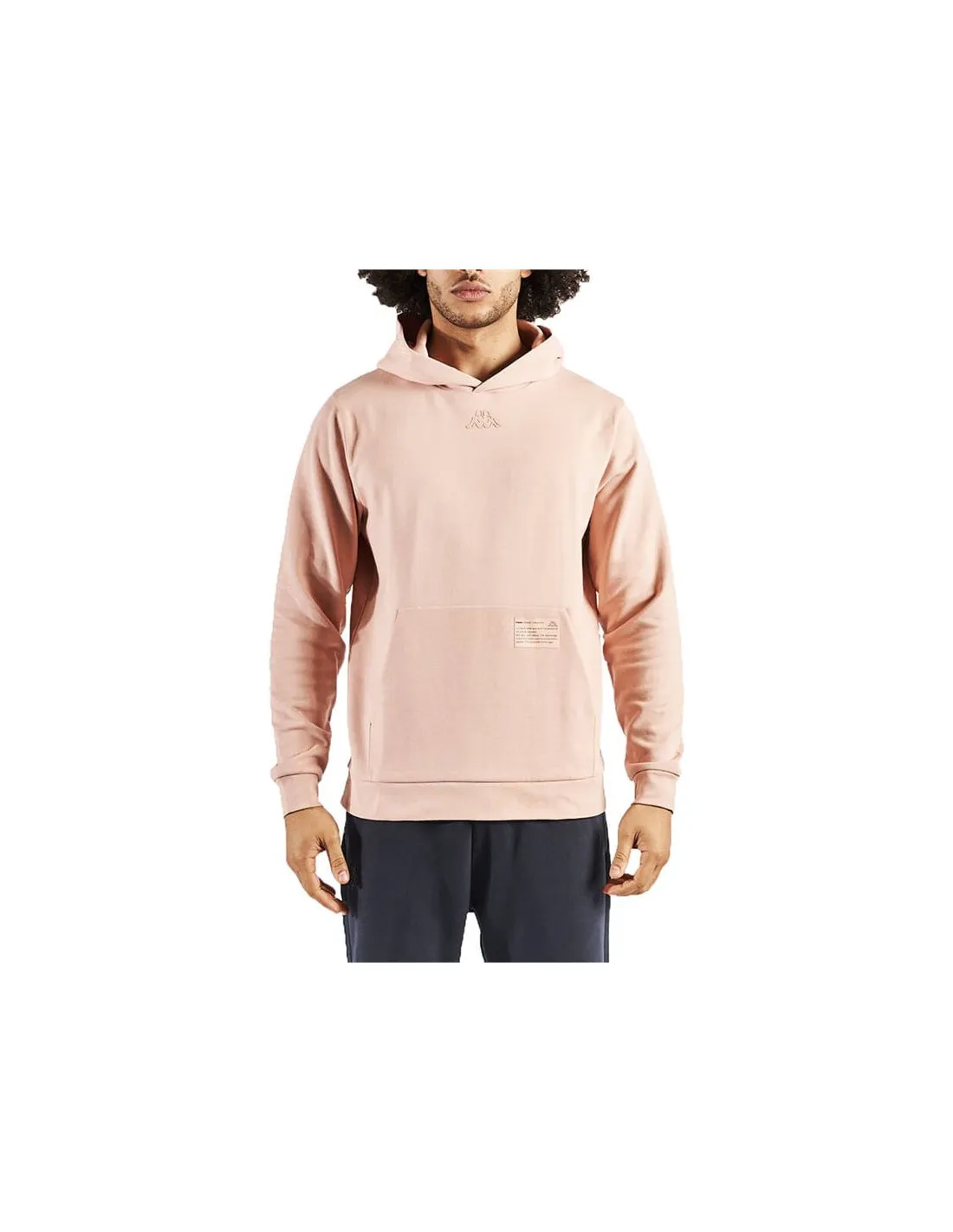 Sudadera con capucha Kappa Edwyn Life Hombre Pink